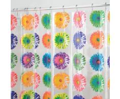 InterDesign - Bloom - Cortina para ducha, 180 x 200 cm, Brillante