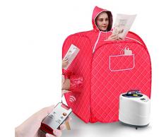 Inicio de Vapor portátil Sauna Vapor, Sauna Kit de Ajuste 1-9 Engranaje for Home SPA Personal y Terapia Adelgaza Cuerpo Interior (Color : B4)