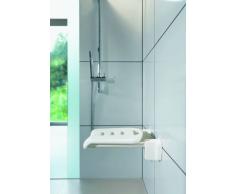 Spirella 10.30028 Vivawell - Asiento plegable para ducha, color blanco