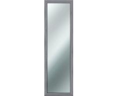 Espejo de pared Mirror Shabby Chic, 40 x 125 cm, color gris
