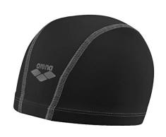 ARENA Unix Gorro de Natación, Unisex Adulto, Negro, Talla Única
