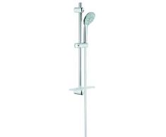 Grohe Euphoria 110 Champagne - Juego con barra de ducha (600 mm), tres tipos de chorro (27232001)