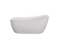 Bañera Acrílica Tradicional Exenta Asimétrica 1680x720mm