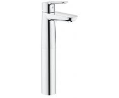 Grohe BauEdge - Grifo de lavabo, cuerpo liso, con sistema de fácil instalación, tamaño XL (Ref. 23761000)