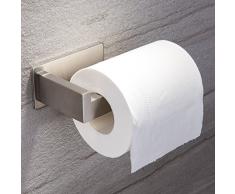 Ruicer Adhesivo Portarrollos Baño Portarollos Papel Higienico Sin Taladro Porta Papel Higienico de Acero Inoxidable Cepillado