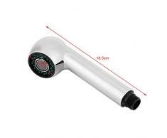 Baño de cocina grifo reemplazo de rociador Pull Out cabeza de rociador para el fregadero de cocina Pull-Down grifo cromado acabado