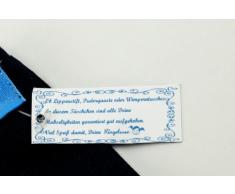 Bolso para cosméticos / bolsa de maquillaje / bolsa de artículos de aseo "Espejo, espejo en la pared..." 100% algodón de la marca alemana Ringelsuse