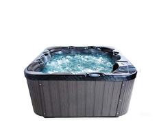 Spa exterior - Jacuzzi - Bañera de hidromasaje - Acrílico gris oscuro - SANREMO