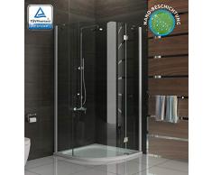 Moderno y atemporal de cabina de ducha de vidrio cabinas de ducha con mampara antical 3078193010 métrica 90 x 90 x 195