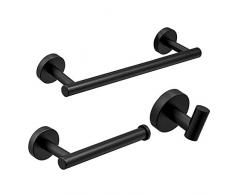 CABINA HOME – Toallero de Acero Inoxidable Cepillado, Juego de Accesorios de baño