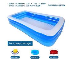 SDYBYG Plegable Bañera De Barril del Baño De Tina De Baño De Adultos Inflable, Bañera Cubo De Plástico Grueso para Niños Bañera para Bañera Apta para Baño Piscina De Jardín