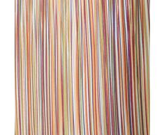 Interdesign 38821EU Oodle - Cortina de ducha (180 x 180 cm), colores tierra
