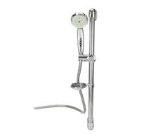 LMIAOM Cabezal de ducha ajustable en el baño Soporte del riel Soporte para portaobjetos Barra + Manguera + Jabonera Accesorios de hardware Herramientas de bricolaje