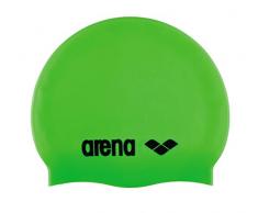 Arena Classic Jr Gorro de Natación, Unisex niños, Verde, Talla Única