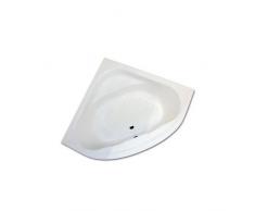 myBATH BW101040 Luxus acrílico gimnasio bañera marinaver, gran diseño acrílico bañera, 140 x 140 cm blanco grande bañera de esquina