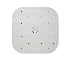 Rayen Alfombra para Ducha, con Ventosas, de Caucho, Blanco, 45 x 45 cm