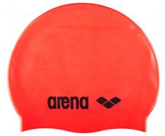 arena Classic Gorro de Natación, Unisex Adulto, Rojo,Negro, Talla Única