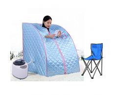 Sauna de vapór portable Portable desintoxicar Perder Peso Spa Personal cuerpo 98 x 70 x 80 cm 1.8L Rosa Flyelf