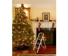 Hailo K20 - Taburete plegable de acero con esterillas antideslizantes (3 peldaños)