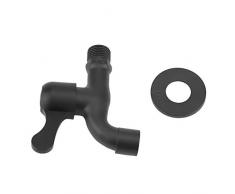 FTVOGUE 304 - Grifo de Acero Inoxidable para baño de Estilo Europeo, Color Negro, 02