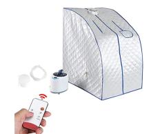Portátil Sauna De Vapor SPA, Cabina para Sauna, Caja De Baño para Sauna,Reducir El Estrés, Control Remoto Temperatura 2L