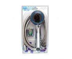Frandis 190251 - Conjunto de alcachofa y flexo de ducha (ABS, longitud 1,5 m)