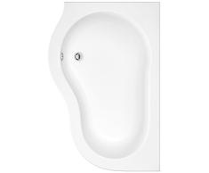 Bañera Angular Acrílica Versión Izquierda 150x100cm con Faldón
