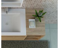 Armario de Baño Brixen Apariencia Cebra Oscuro