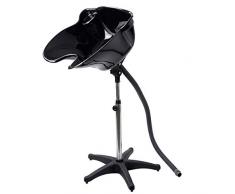 Lavar de peluquería Cuenca Champú lavabo fregadero portátil Mobile ajustable peluquería Cuenca Salon Barber