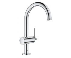 GROHE Atrio 32042003 - Grifo de lavabo monomando (tamaño L, DN 15) cromado