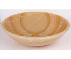 Amarillo Onyx Piedra Natural Platillos lavabo baño habitaciones 35 cm x 12 cm (B0055)