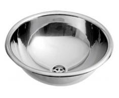 Mediclinics - Lavamanos empotrable SN0036C acero inoxidable brillo