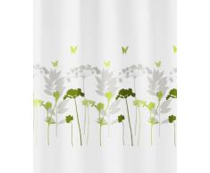 Kleine Wolke 5188602305 Barcelona - Cortina de ducha (180 x 200 cm), diseño de tréboles