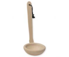 Cuchara de madera en ángulo para la sauna 30 cm