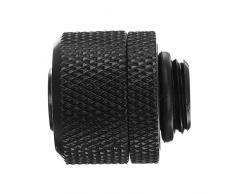 Tutoy Rosca G1 / 4"para G3 / 8 Grifería De Compresión para ID 3/8" Od 5/8"Tubo De 16 Mm - Negro