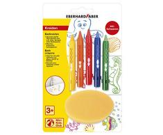 Eberhard Faber 524105 - Tizas de baño para Pintar Azulejos y Espejos (5 Unidades, con Esponja)