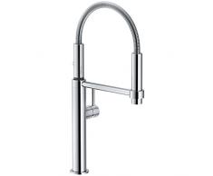 Franke 115.0393.976 - Grifo (Lavabo de baño, Cromo, Metal, Grifos de palanca, Solo, Cerámico)