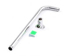 Tutoy 475Mm Largo Brazo De Ducha Parte Inferior Montado En La Pared Extensión De Cabezal De Ducha con Base De Cobre