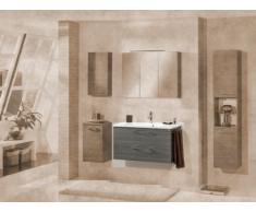 Lavabo mueble para fregadero de color Vadea (front): pino antracita, color (estructura): pino Antracita