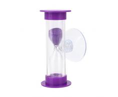 Kicode Ducha Baño Sauna Temporizador de Reloj de Arena con el Lechón Ventosa Accesorios de Baño Vistoso Reloj de Arena