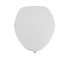 Wenko Asiento de Inodoro, Duroplast, Blanco, 44x41.5x19 cm