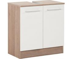 Pelipal 380 Roma Armario para Lavabo, Réplica de Roble Terra de Sanremo, 33,0 x 60,0 x 62,0 cm
