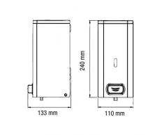 Mediclinics - Dosificador Jabon Espuma 1.5L (DJF0032CS)