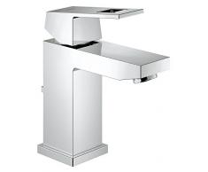 Grohe Eurocube - grifo de lavabo con vaciador + Ecojoy, tamaño S