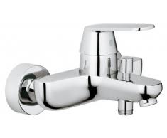 Grohe Eurosmart Cosmopolitan - Grifo para baño y ducha, cromado, montaje en pared, diseño alemán, fácil de limpiar. (Ref. 32831000)