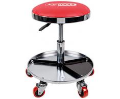 KS Tools 44-56 500.8004 - Taburete para Taller (Altura Regulable, Altura Regulable 44-56 cm, Carga máxima de 135 kg)