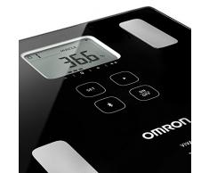 OMRON VIVA - Báscula inteligente y monitor de composición corporal con medición de peso, grasa corporal, grasa visceral, músculo esquelético, metabolismo basal e IMC