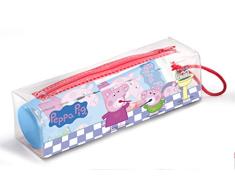 Peppa Pig Set Infantil De Higiene Dental Con Neceser, Pasta De Dientes 75Ml, Cepillo Dental Con Capuchón Y Vaso 160 g