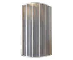 Cabina de ducha fuelle semicircular 90-70 x 90-70 reducible-reversible