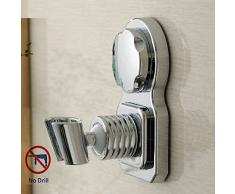 Yulakes Ajustable Sin Perforar Ventosa Soporte de Ducha / Soporte de Cabezal de Ducha // Soporte de Ducha de Mano / Soporte de Ducha de Cabezal